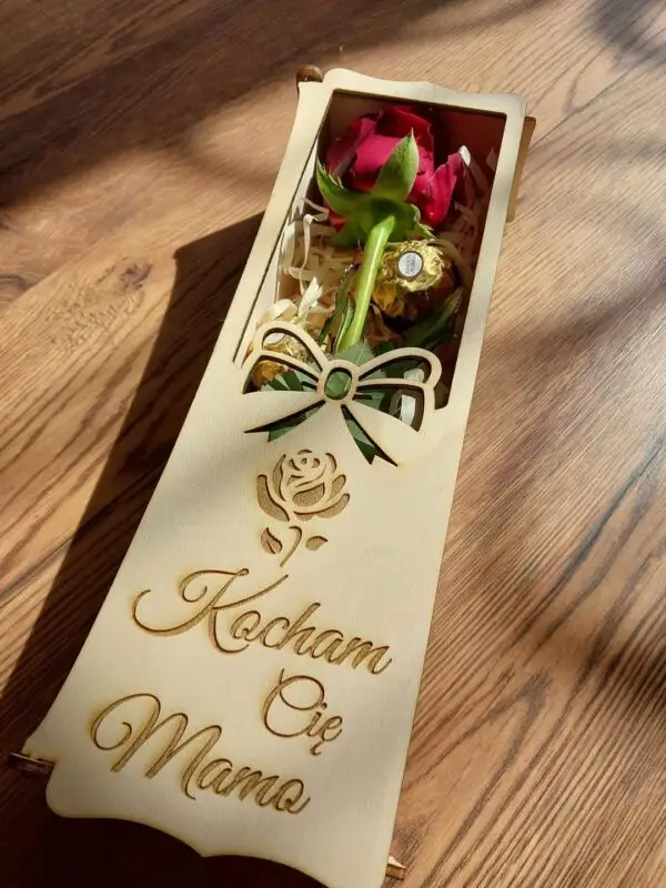 Róża w pudełku