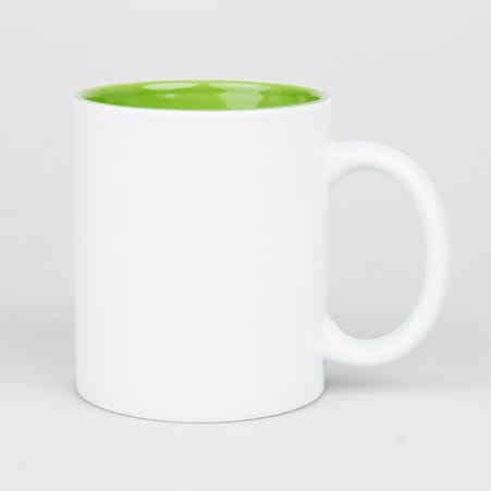 pol_pm_Kubek-do-graweru-bialy-matowy-srodek-jasnozielony-233_1 Kubek biały matowy (jasnozielony) - grawerowany obrazek, napis