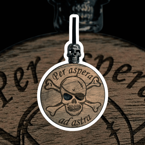 Zawieszka z motywem pirackim Zawieszka z motywem pirackim