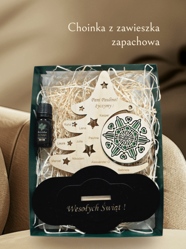 Choinka z zawieszką zapachową Choinka z zawieszką zapachową