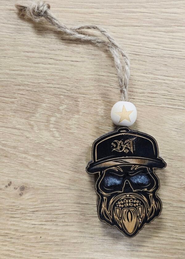 Zestaw zwieszka Broda i Tatuaż z Olejkiem – Czacha Zestaw zwieszka Broda i Tatuaż z Olejkiem – Czacha