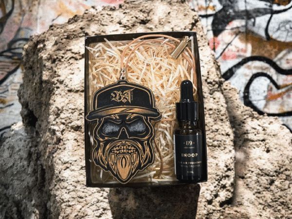 Zestaw zwieszka Broda i Tatuaż z Olejkiem – Czacha Zestaw zwieszka Broda i Tatuaż z Olejkiem – Czacha