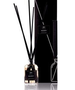 Dyfuzor zapachowy z patyczkami – Majesty (mandarynka, jaśmin, drzewo sandałowe) Dyfuzor zapachowy z patyczkami – Majesty (mandarynka, jaśmin, drzewo sandałowe)
